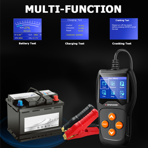 Testeur numérique de <span class=keywords><strong>batterie</strong></span> de voiture Analyseur de démarrage Konnwei KW600 12V Plomb Acid AGM GEL EFB Battery Checker <span class=keywords><strong>en</strong></span> polonais russe espagnol - Product Image 6