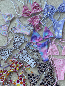 Traje de baño de lujo para mujer <span class=keywords><strong>2025</strong></span> Fábrica al por mayor de alta calidad Impresión personalizada <span class=keywords><strong>Bikini</strong></span> cintura alta Mini <span class=keywords><strong>Bikini</strong></span> - Product Image 5