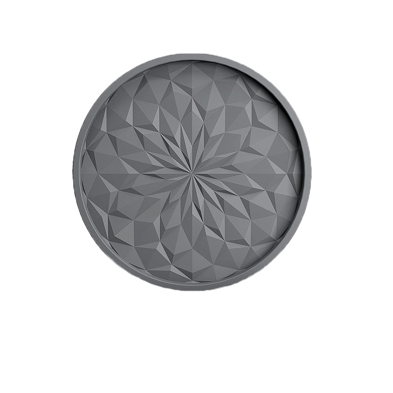 Posavasos individual gris