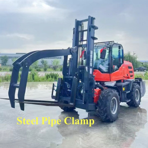 Sinomach <span class=keywords><strong>CPCY50</strong></span> 4x4 Carretilla elevadora nuevo OEM 76kw Diesel Road 5 toneladas todo terreno CNCMC neumático sólido para la industria de alimentos y bebidas - Product Image 3