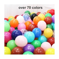 Ballon en latex de 12 pouces pour les fêtes, certifié EN71, de haute qualité, fabriqué en Chine par une usine professionnelle, pour une décoration festive.