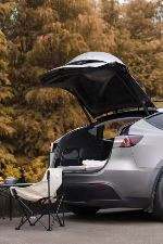 Compresseur de réfrigérateur de voiture 12V congélateur de coffre de réfrigération avec fonction de refroidissement pour accessoires de <span class=keywords><strong>Camping</strong></span> Tesla modèle 3/Y - Product Image 6