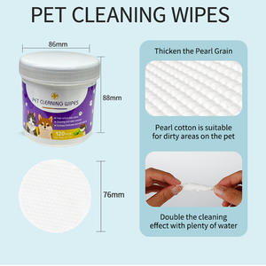 Cross-Border Eco-friendly Macio Não-tecido Pet Eye & Ear <span class=keywords><strong>Wipes</strong></span> 120 Folhas 18*14cm <span class=keywords><strong>Dog</strong></span> Tear Stain Removal Factory Venda Direta - Product Image 6