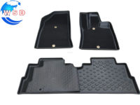 Tapis en chenille TPE, tapis de sol noirs, tapis de sol double couche pour BYD ATTO 1/SEAGULL 2023, tapis de sol 3D, accessoires intérieurs