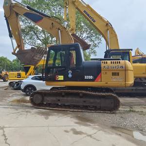 Équipement d'occasion à performance stable, excavatrice 320d2 en bon état, excellente performance, godet de 1,2 m, moteur, boîte de vitesses, pompe, roulement, PLC - Product Image 3