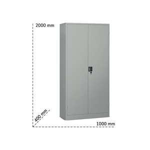Tecnotelai 1000x400x2000mm <b>hinged</b> <b>door</b> <b>wardrobe</b> with 4 adjustable shelves - Product Image 2