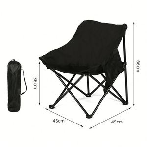 Chaise de camping pliante d'extérieur sans accoudoirs, confortable, de luxe, robuste et portable, vente en gros - Product Image 3