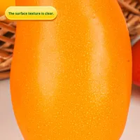 Décoration d'intérieur Premium YUNJIN : Faux fruit artificiel Grand Mangue Royale Verte en mousse moulée par injection, écologique et légère, imitation ivoire, 70G