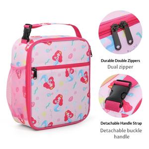 Sac isotherme à double compartiment personnalisé pour enfants avec fermeture éclair, design portable pour l'école - Product Image 5