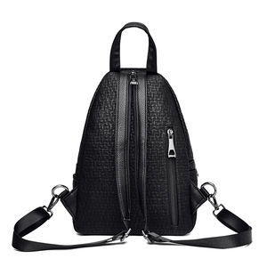 Luxury <strong>Leather</strong> Backpacks for <strong>Women</strong> - <strong>Black</strong> Vintage Sac a Dos, Casual Daypack for Girls Mochila <strong>Rucksack</strong> - Product Image 5
