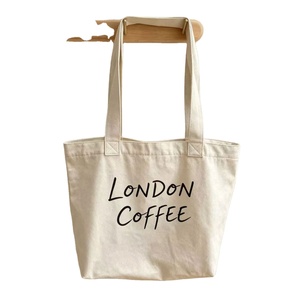 Bolsa de Mano Mediana de Lona de Algodón Hecha a Mano con Correa para el Hombro, para Compras, Fiestas o Regalos - Product Image 1