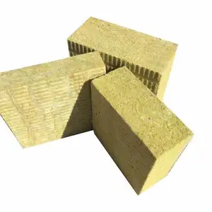 Rock mineral wool insulation Attract noise reduction Rock mineral Wool 50mm Building Material