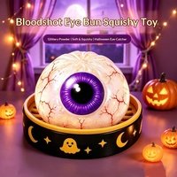 Paket Horor Halloween Bestseller Lintas Negara, Mainan Squishy Labu Setan, Karet Lunak Pereda Stres, Dekorasi Lucu