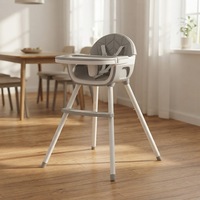 Chaise haute réglable pour bébé, siège de repas multifonctionnel pour enfants, chaise portable pour enfant en croissance