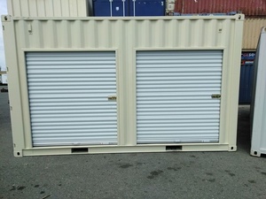 Conteneurs modulaires de stockage personnel, entrepôt de jardin avec portes à roulettes, boîte de rangement portable, abris de stockage - Product Image 3