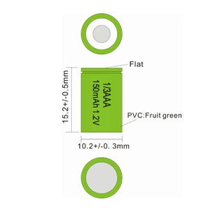 Batterie rechargeable 1,2 V 1/3 AAA 120 mAh 150 mAh 180 mAh - Product Image 2