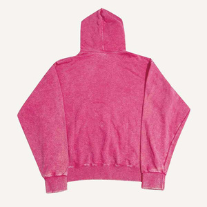 2025 transfrontalier Curry guerrier printemps nouveau décontracté à capuche ensemble pull vent lourd lavé à manches longues pull coupe ample 100% - Product Image 2