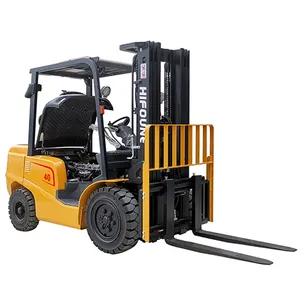 Supplier in China pneumatic tires japanese engine 3ton 4ton diesel forklift with side shift cylinders