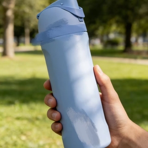 Botella de Agua Owala de 32oz, de Acero Inoxidable, Aislada al Vacío, a Prueba de Fugas, Libre de BPA, para Oficina, Viajes y Uso Diario - Product Image 1