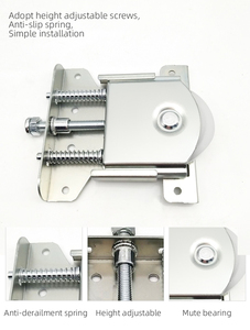 Hot bán nhà máy làm cho mềm đóng cửa trượt phụ kiện cửa trượt tủ quần áo cửa con lăn - Product Image 5