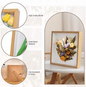 Cadre de présentation en verre sur mesure pour photos, objets sportifs, mariages, diplômes, à suspendre ou à poser sur table - Product Image 3