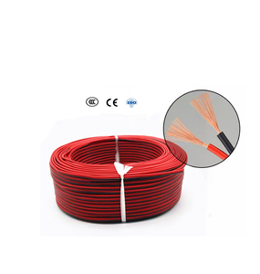 Rvb đỏ-đen đôi song song dây 2 lõi 0.5 / 1.0 / 2.5mm ² cho giám sát LED dải ánh sáng và loa cáp điện - Product Image 3