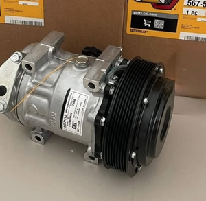 คอมเพรสเซอร์เครื่องปรับอากาศ 218-0324 2180324 24V เหมาะสำหรับรถขุดรุ่น E345B และ E365B ปั๊มน้ำมัน - Product Image 6