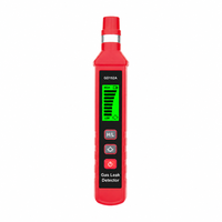 Détecteur de fuite de gaz combustible portatif (type sonde) AS8800L avec capteur semi-conducteur/catalytique, alimenté par piles AAA