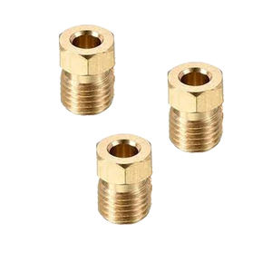 Venta directa de fábrica de alta resistencia M8 4,5mm Rosca macho Accesorio de compresión de latón Perno de latón - Product Image 3