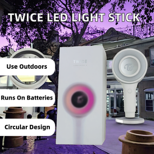 Venta al por mayor de Light Sticks <span class=keywords><strong>Redshark</strong></span> KPOP TWICE, tipo Lollipop, con pilas AA, ideales para conciertos y fiestas de Diwali. - Product Image 2