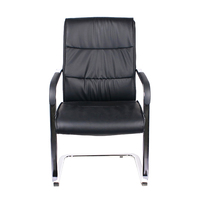 Chaise de bureau de conférence en cuir PU pour table de réunion, fabriquée à Foshan