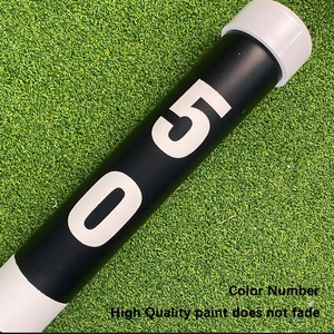 Venta caliente Driving Range Equipment Marcadores <span class=keywords><strong>de</strong></span> distancia cuadrados <span class=keywords><strong>de</strong></span> plástico Golf Fairway Yardage Golf Course Yardage Marker con números - Product Image 5