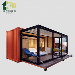 Maison conteneur en acier extensible de haute qualité avec design moderne pour usage hôtelier, maisons de luxe escamotables 20 pieds - Product Image 5