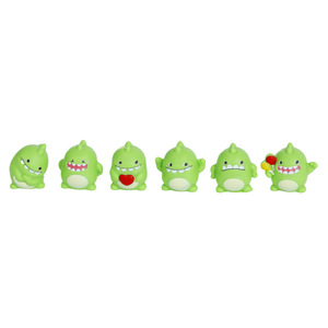 Figurine de dinosaure de dessin animé Lanshuo, ornement de bureau 3D, modèle d'animal mignon à dents saillantes, jouet de collection, décoration - Product Image 5