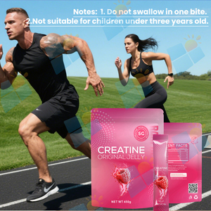 SUNI Private Label Pre entrenamiento Creatina Monohidrato Jelly Sticks para la construcción de músculo Energy Boost - Product Image 4