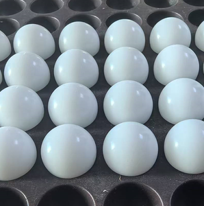 Шарик из фторопласта (ПТФЭ) круглый, на заказ, диаметром 10 мм, 20 мм, цельный, для пневматических насосов, уплотнительный, скользящий - Product Image 1