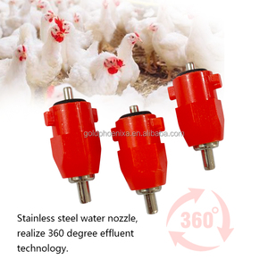 YYC Buveur de mamelon automatique Poulet de chair Mangeoire à eau <span class=keywords><strong>Abreuvoir</strong></span> de mamelon de volaille pour ferme de poulet - Product Image 4
