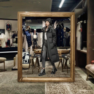 Chaqueta de Invierno Unisex ANSZKTN para Hombre y Mujer, Gruesa, Cálida, Transpirable, con Capucha, Cierre de Cremallera, Estilo Casual para Parejas, Talla Grande, 90% Plumón - Product Image 2