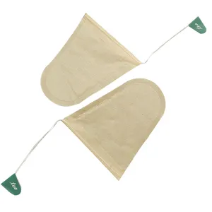 1000pcs/lot Disposable drawstring vietnamese paper empty coffee paper tea bag filter with string