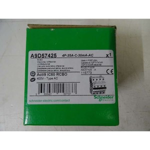 A9D57425 IC60N <span class=keywords><strong>RCBO</strong></span> 4P 25A 30mA C 6000A เครื่องตัดกระแสไฟ AC - Product Image 2