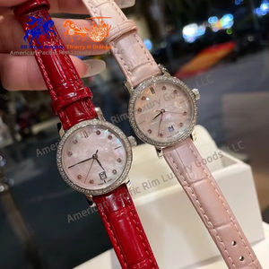 Montre en cuir pour femme Longnes Lovely Retro Art avec petit cadran, style universitaire simple, mouvement à quartz, affichage à aiguilles de la marque Ronda - Product Image 2