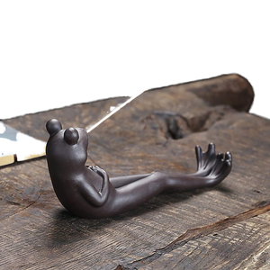 Ywbeyond hogar Oficina interior Yoga adornos cerámica <span class=keywords><strong>incienso</strong></span> quemador Aloes sándalo <span class=keywords><strong>incienso</strong></span> <span class=keywords><strong>Rana</strong></span> <span class=keywords><strong>incienso</strong></span> palo titular - Product Image 3