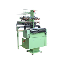 Aiguille à ruban élastique tissé en muller, machine de fabrication de bandes à double élastique