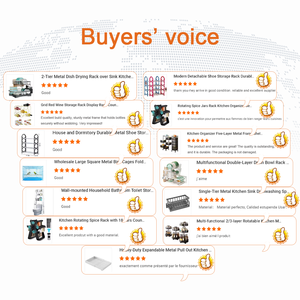 रसोई आयोजक पांच-परत धातु फ्रेम अलमारियों के साथ पांच-परत धातु फ्रेम अलमारियों - Product Image 5