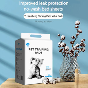 Nhà máy bán buôn bán buôn Dog và <span class=keywords><strong>Puppy</strong></span> <span class=keywords><strong>Pads</strong></span> dùng một lần thấm <span class=keywords><strong>Puppy</strong></span> Dog PEE đào tạo Pet Pad 60*90cm OEM - Product Image 2
