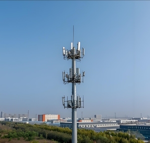 Tour de télécommunication monopôle en acier galvanisé à chaud de haute qualité Q345, 10-100 m, idéale pour la communication - Product Image 4