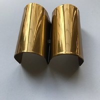 Revêtement en poudre électrostatique à effet miroir super brillant, chromé or, personnalisé, pour meubles en métal et peinture de bateau