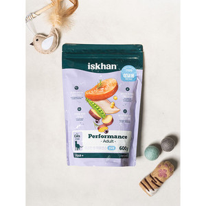 Prestazioni del gatto Izkan Aduet 600g cibo secco Premium per una salute ottimale degli animali domestici - Product Image 1