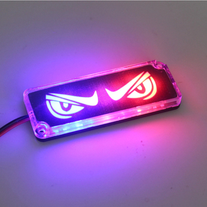 Sáng tạo mắt-phong cách RGB LED MODULE (6565, 3W 12V) -không thấm nước nhấp nháy cho xe máy/xe tải/Buggy bầu không khí chiếu sáng - Product Image 3