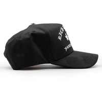 Gorra de Béisbol Deportiva de 5 Paneles de Gamuza con Logo Bordado 3D, Ajustable y con Efecto Desgastado, en Cromo Oro Rosa de Alta Calidad